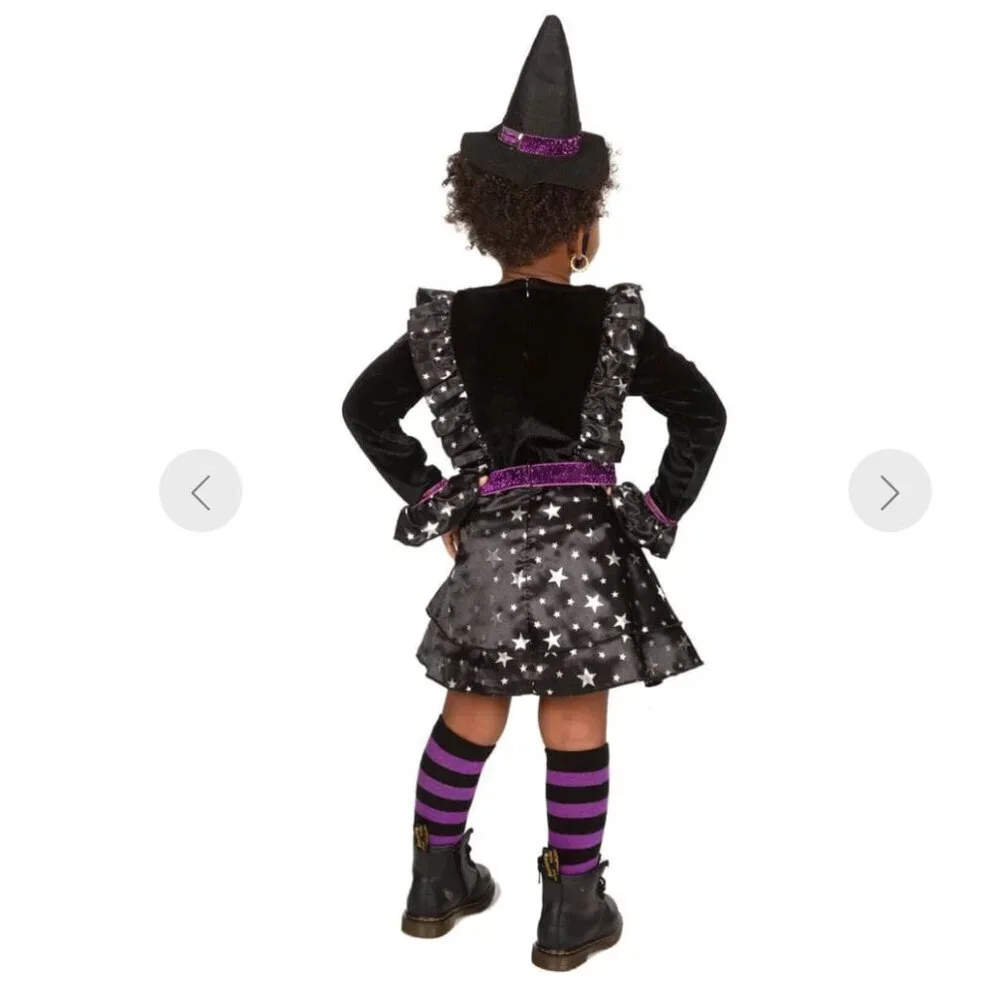 Tipsy Elves Toddler Girl's Witch Costume - Size 3T - New in Package! - Picture 2 of 5